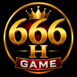 666H Game logo with gold 666H gaming emblem